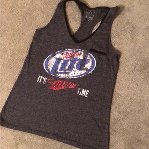 Miller Lite Tank - Distressed